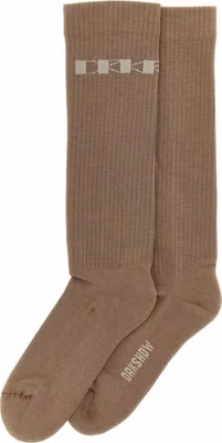 Beige Cotton Socks