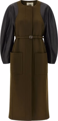 Bicolor Viscose Coat