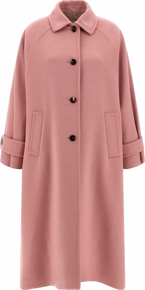 Alberto Biani Multicolor Virgin Wool Coat