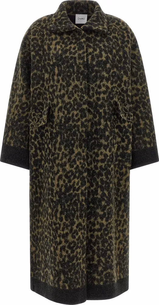 NUDE Bicolor Wool Coat