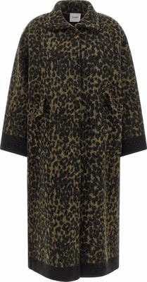 Bicolor Wool Coat