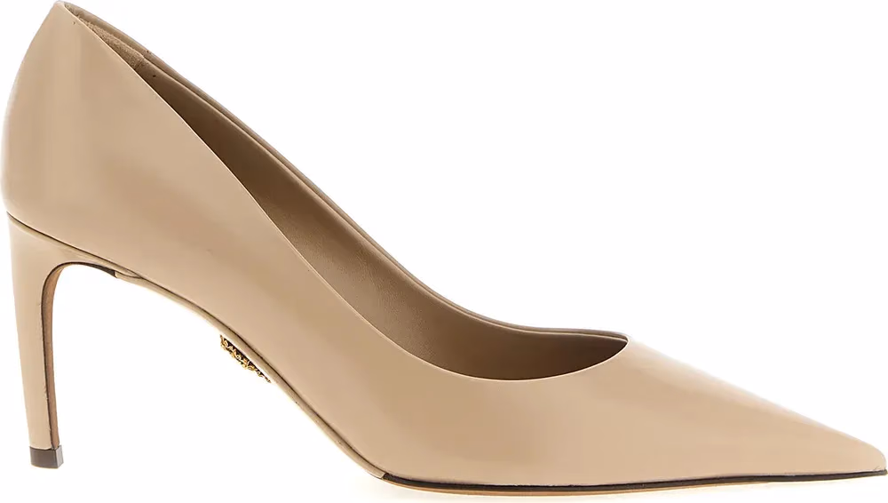 Dolce & Gabbana Beige Calfskin High Heel Pumps