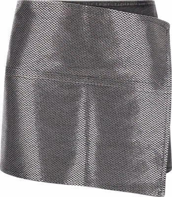 Gray Cotton Long Skirt