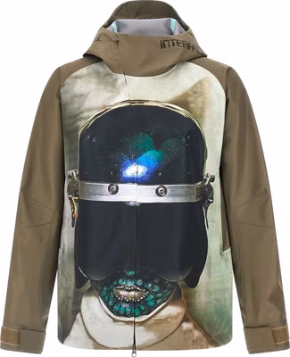 Bicolor Nylon Shell Jacket
