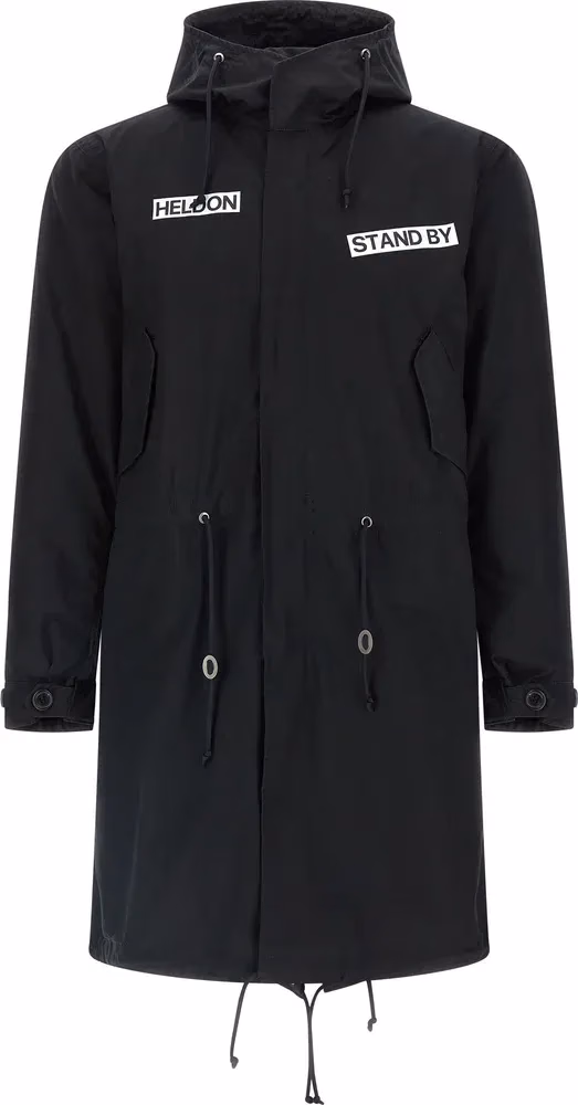 Undercover Black Cotton Parka