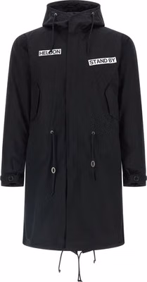Black Cotton Parka