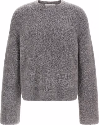 Gray Fabric Cardigan