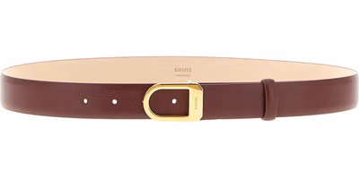 Bordeaux Calfskin Regular Belt