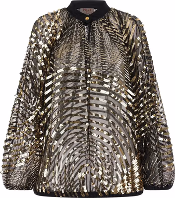 Black Polyamide Blouse
