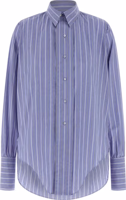 Blue Cotton Blouse