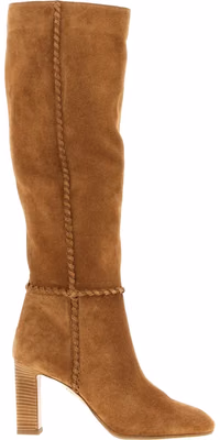 Beige Calfskin Over The Knee