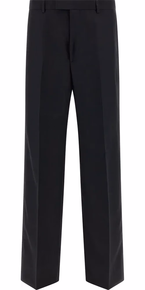 Gucci Black Polyester Dress Pants