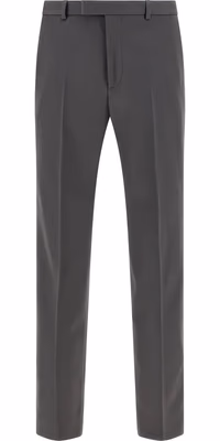 Gray Wool Dress Pants