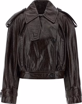 Brown Cotton Coat