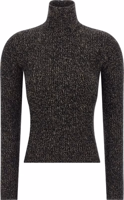 Black Wool Cardigan