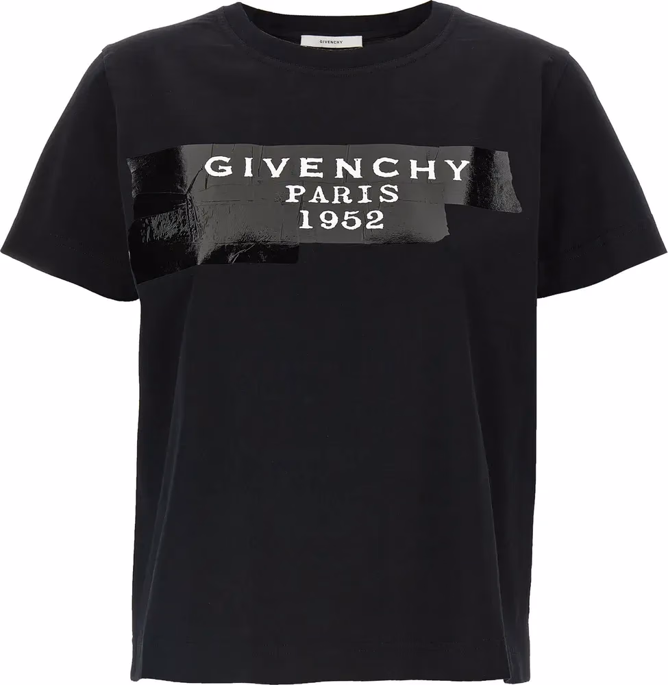 Givenchy Black Cotton T-Shirt
