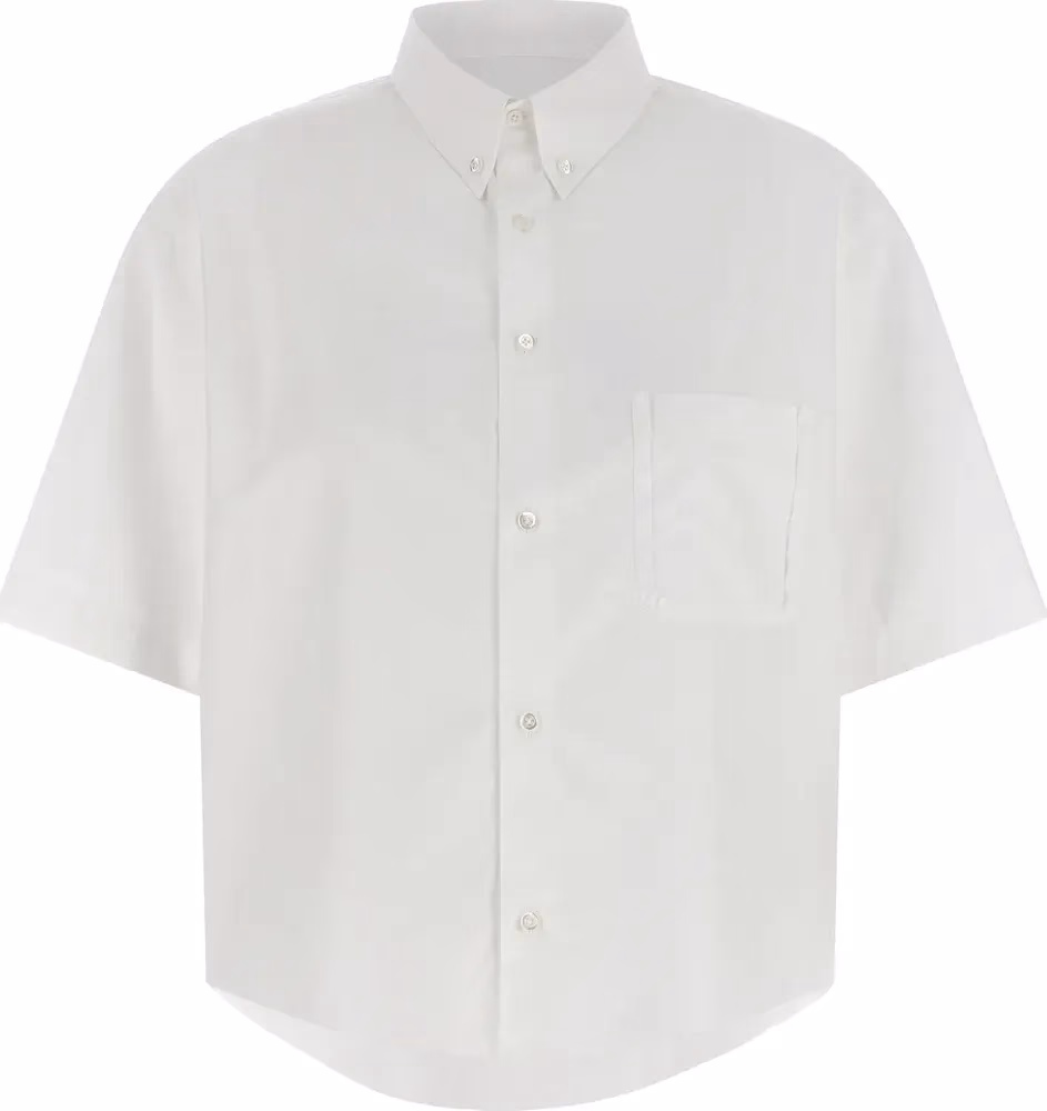 Maison Margiela White Cotton Blouse