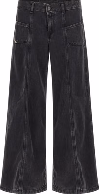 Black Cotton Jeans Denim