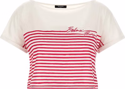 Fuchsia Cotton T-Shirt