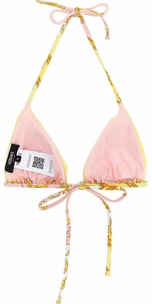 Versace Multicolor Nylon Bra