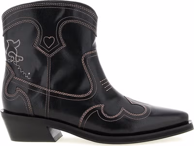 Black Polyethylene Chelsea Boots