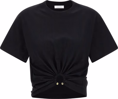 Black Cotton T-Shirt