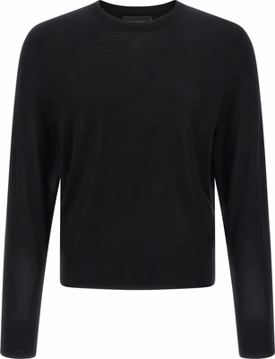 Black Wool Cardigan