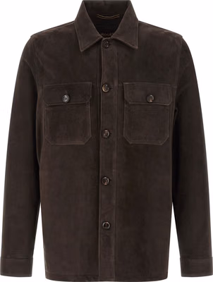 Brown Lamb Leather Leather Jacket
