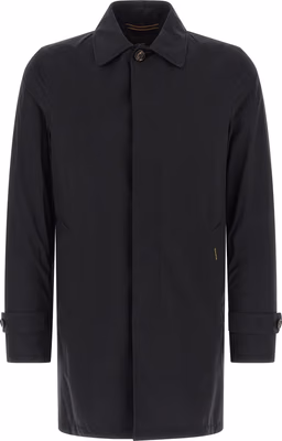 Blue Polyamide Coat
