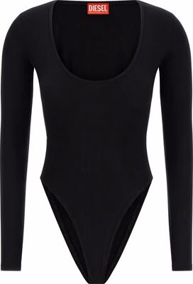 Black Viscose Bodysuit