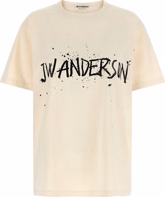 Beige Cotton T-Shirt