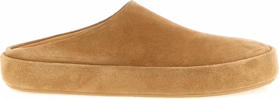 Beige Calfskin Mules