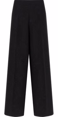 Black Viscose Pants