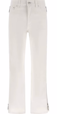 White Cotton Jeans Denim