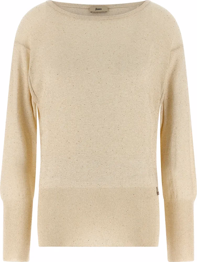 Herno Beige Viscose Cardigan
