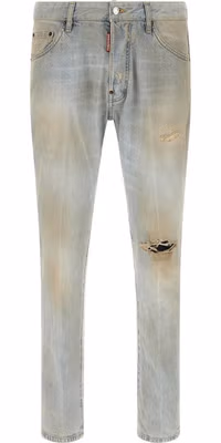 Blue Cotton Jeans Denim