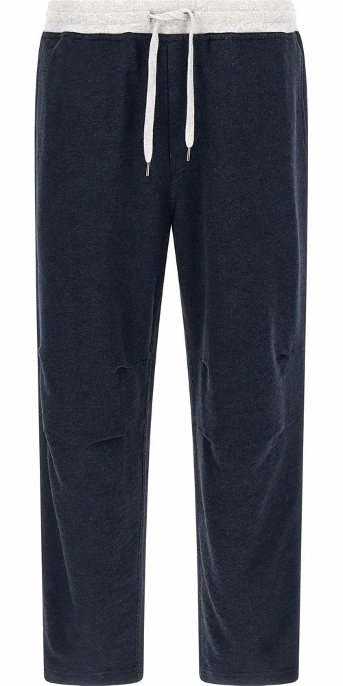 Brunello Cucinelli Blue Cotton Joggers (Workout Pants)