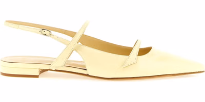 Bicolor Cowhide Ballet Flats