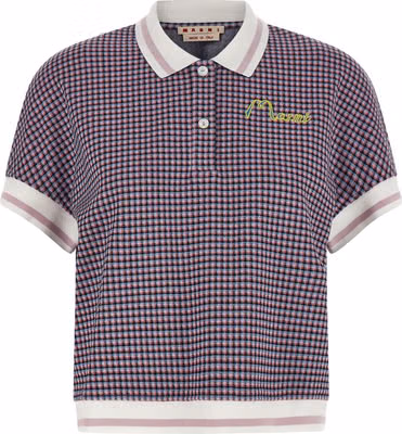 Multicolor Viscose Polo Shirt