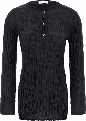 Black Silk Blouse