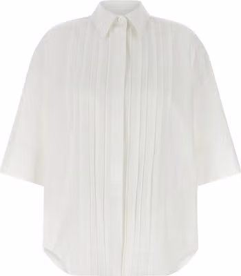 White Cotton Blouse