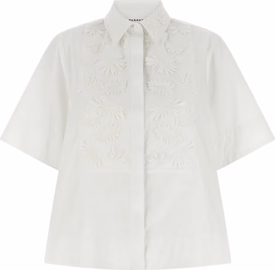 White Cotton Blouse
