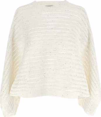 White Cotton Cardigan