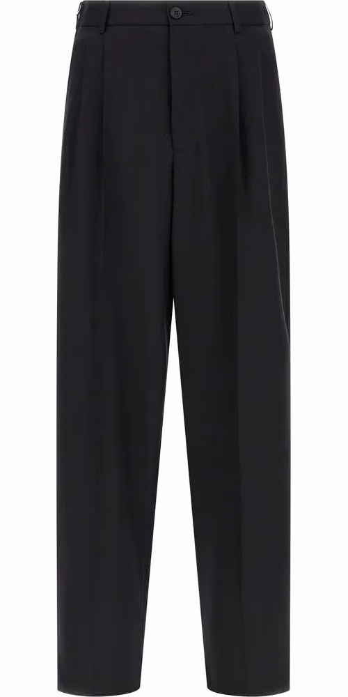 Magliano Black Wool Dress Pants