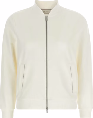 White Cotton Sweatshirt