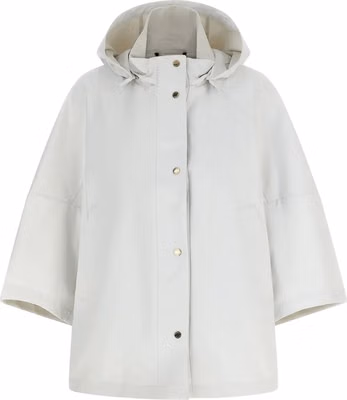 Beige Polyester Shell Jacket