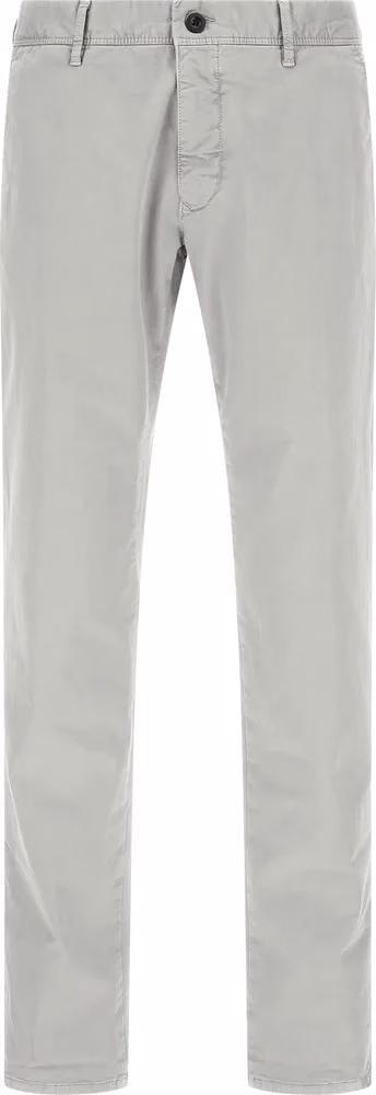 Incotex Gray Cotton Casual Pants