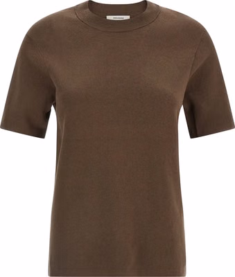 Brown Cotton T-Shirt
