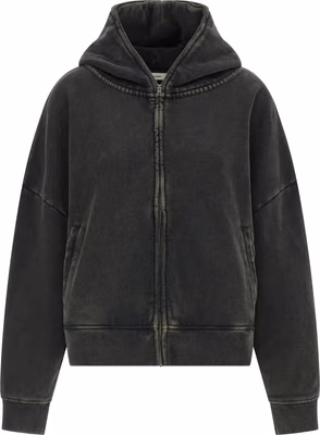 Gray Cotton Hoodie