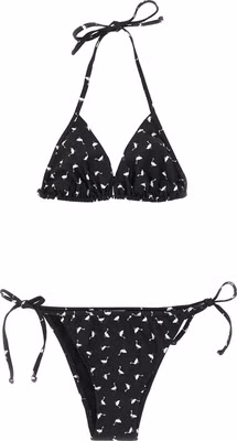 Bicolor Polyester Bikini